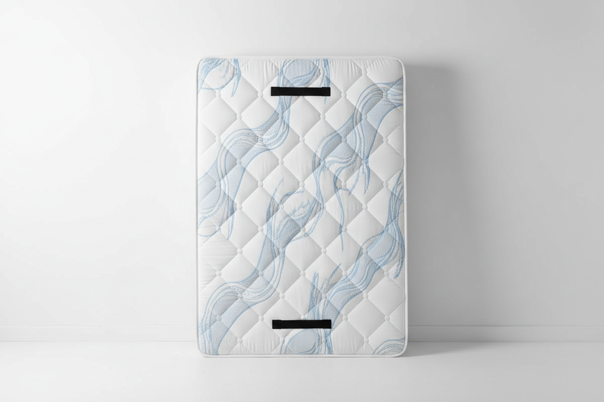 Full mattress upright view