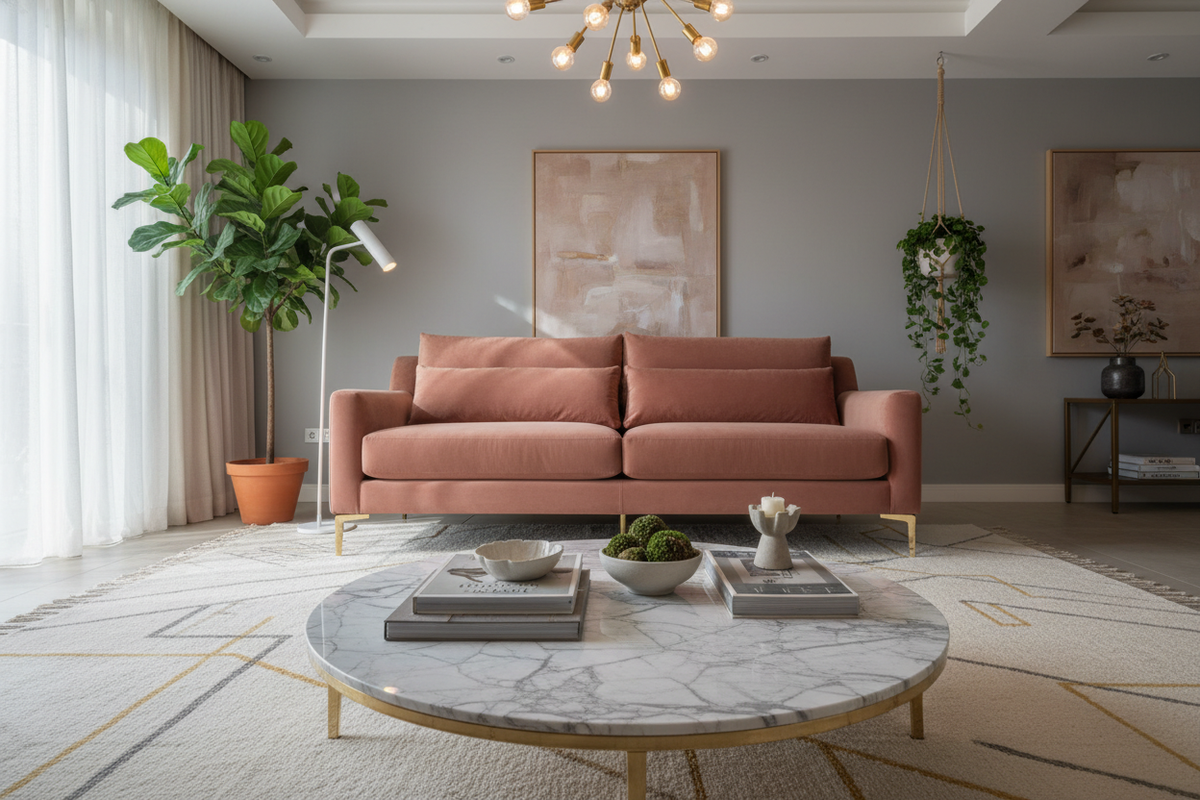 Full living room styling