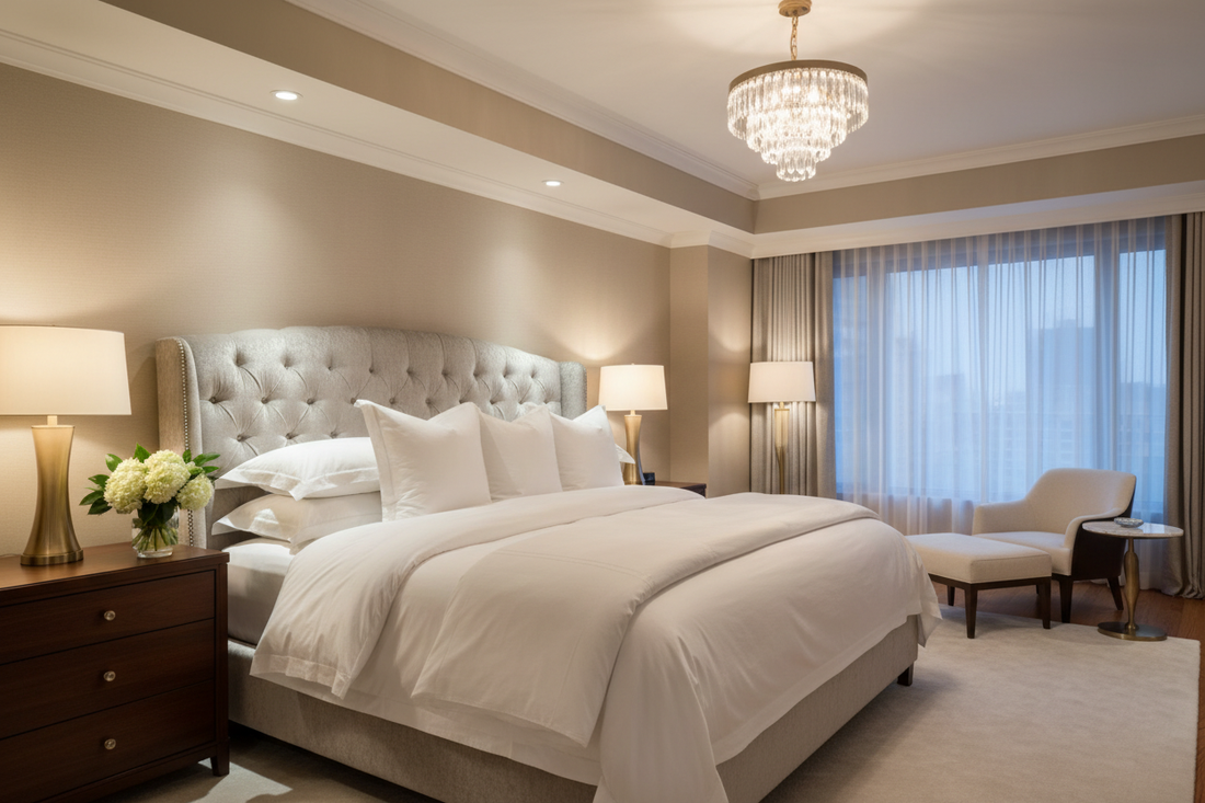 How to Create a Hotel-Worthy Bedroom at Home