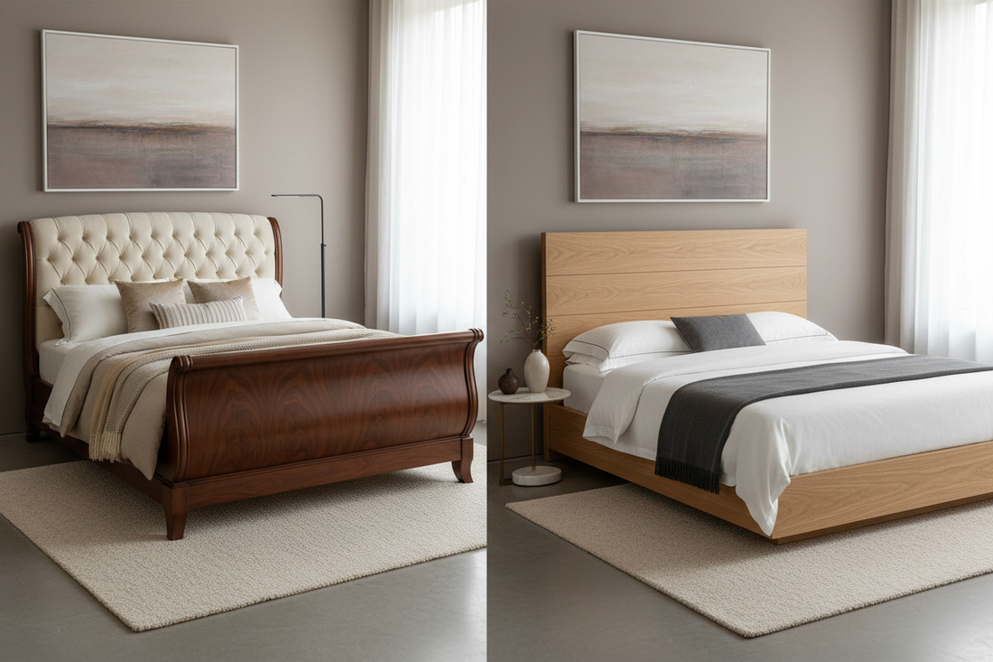 Sleigh Beds vs Panel Beds: A Style Guide for Every Home