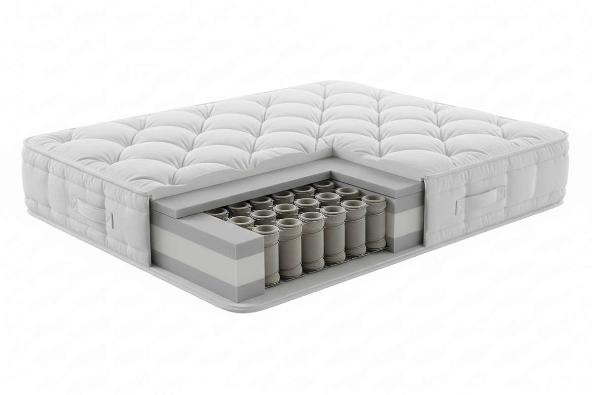 Firm layer cross-section cutaway