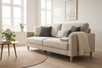 Side angle view in sofa position