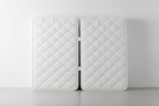 Full mattress upright view