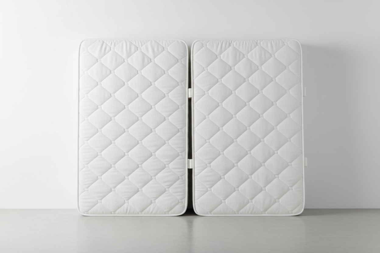 Full mattress upright view