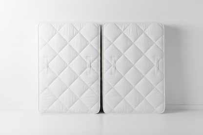 Full mattress upright view