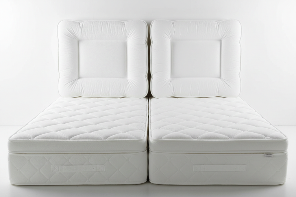 Full mattress upright view
