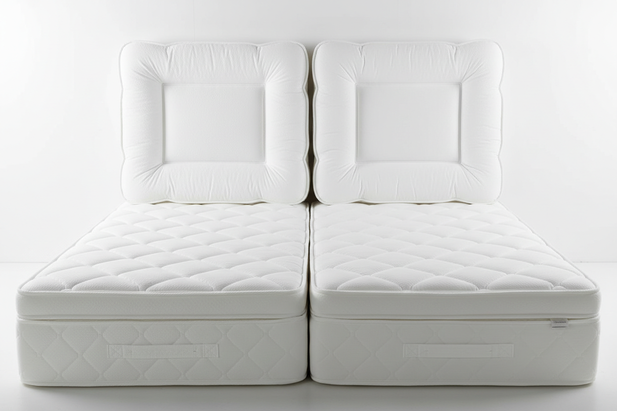 Full mattress upright view