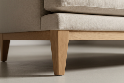 Oak leg detail