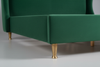 Brass leg close-up