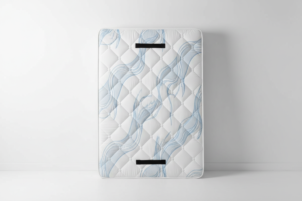 Full mattress upright view