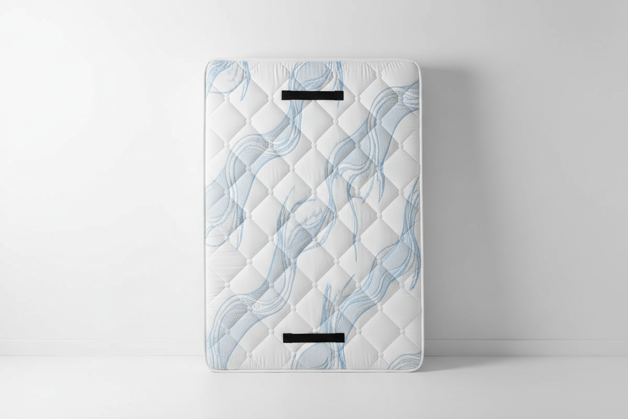 Full mattress upright view