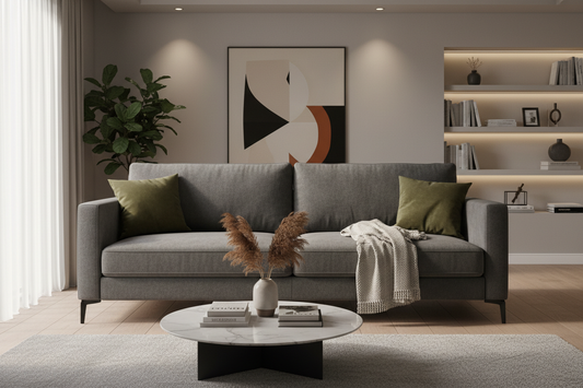Novera Click-Clack Sofa Bed in sofa position