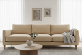Novera Linen 3-Seater Sofa front view