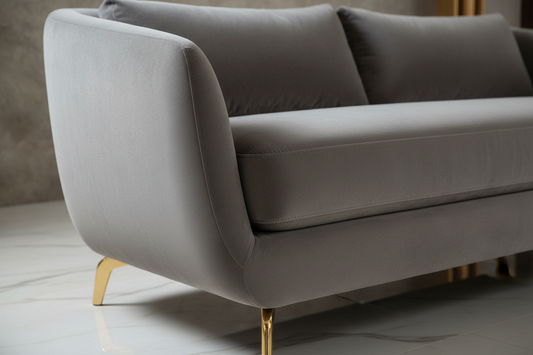 Cushion and armrest detail