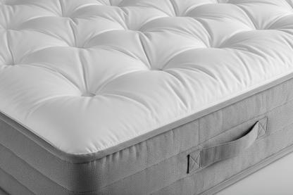 Tufted surface and side panel detail