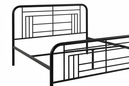 Headboard and footboard bar detail