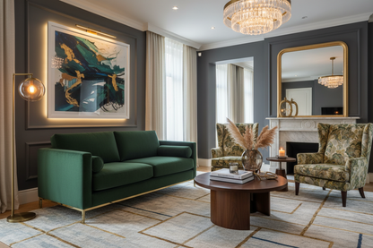 Full room statement styling
