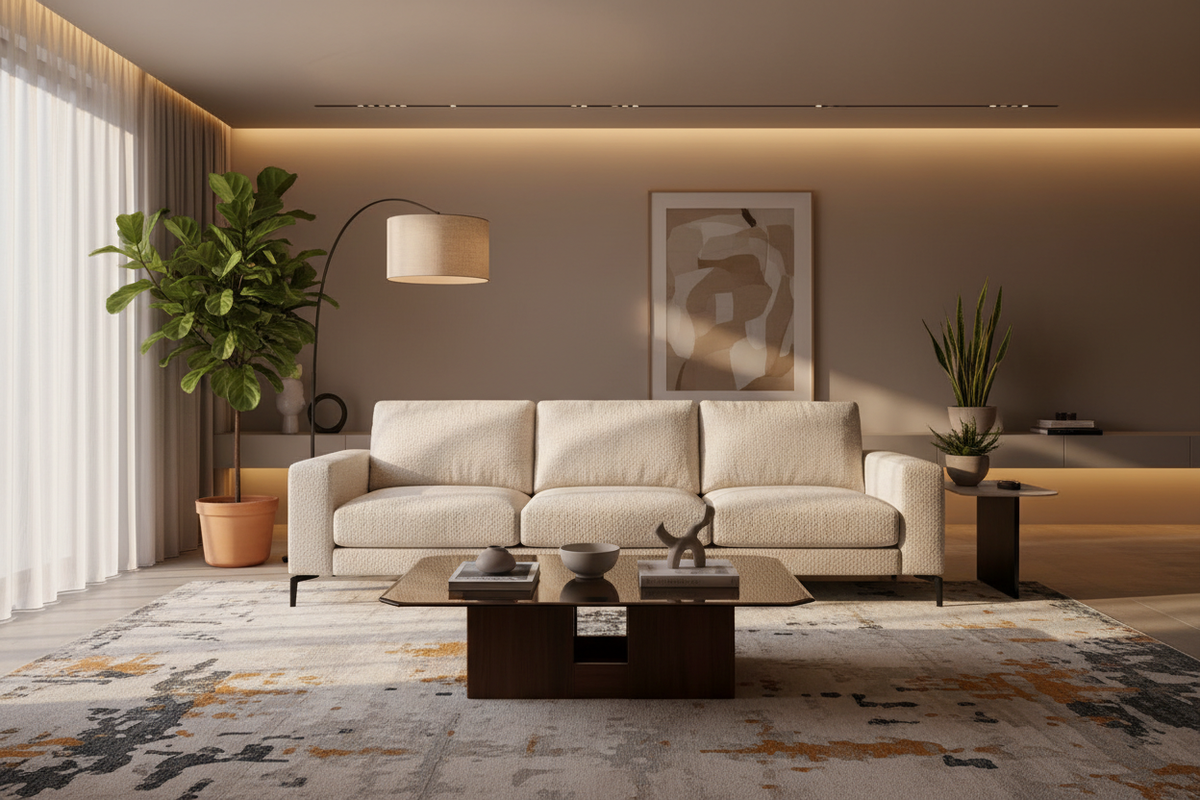 Full living room styling