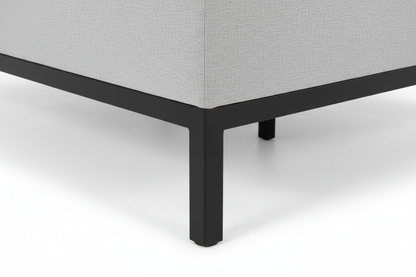 Frame and matte black legs detail