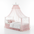 Novera Princess Canopy Single Bed front view
