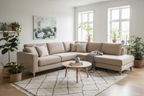 Full Scandinavian living room styling