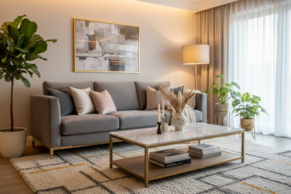 Full living room styling