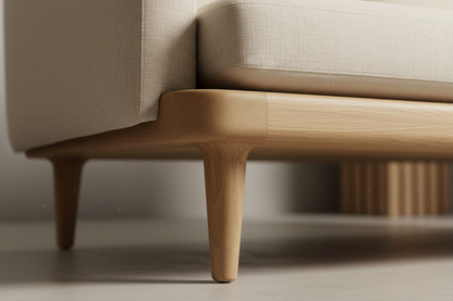 Oak leg detail