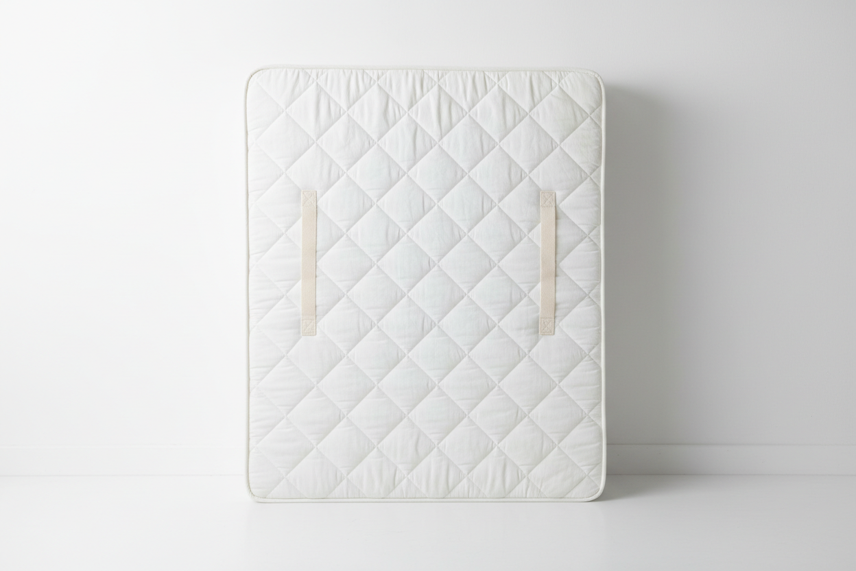Full mattress upright view