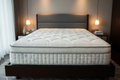 Novera Luxury Pillow Top Mattress on bed frame