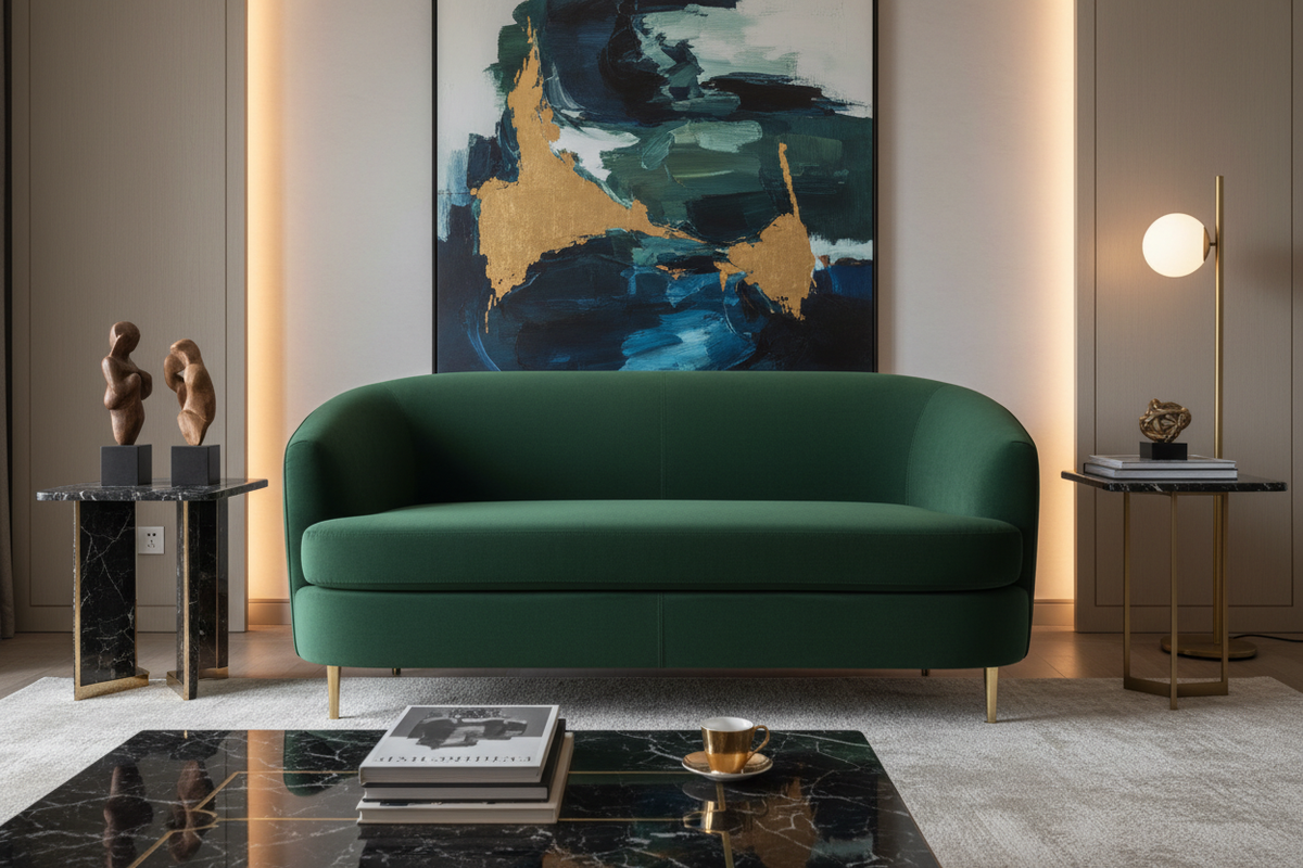 Novera Accent 2-Seater Sofa front view
