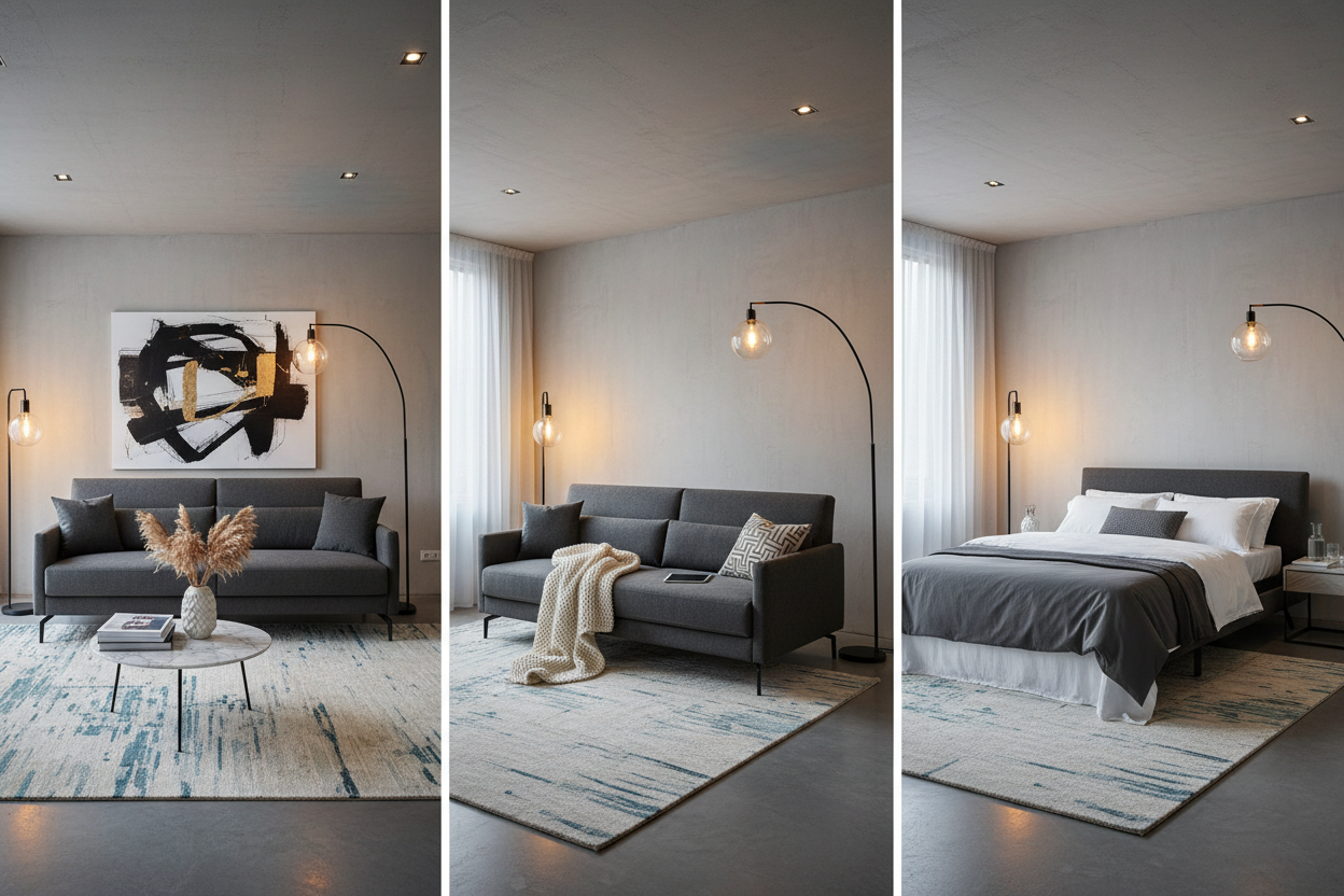 Full living room styling