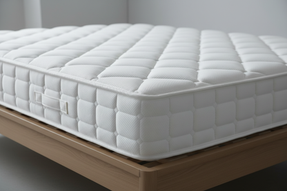 Quilted surface and side panel detail