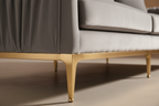Gold leg detail