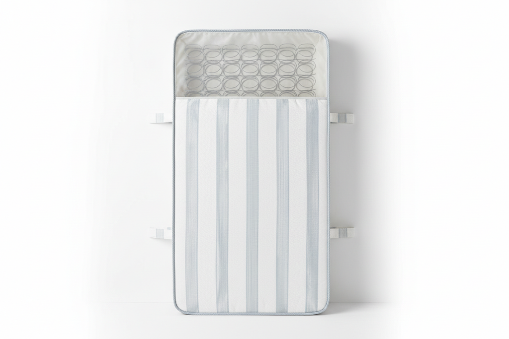 Full mattress upright view