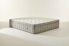Novera Essential Pocket Sprung Mattress with a quilted white cover on a warm white studio background