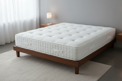 Novera Orthopaedic Firm Mattress on bed frame