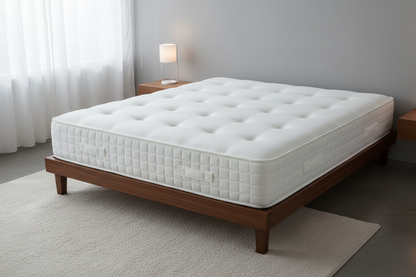 Novera Orthopaedic Firm Mattress on bed frame